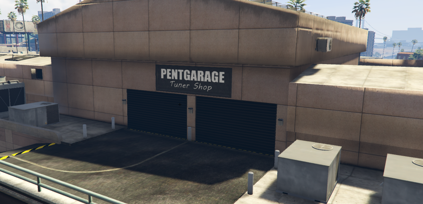Pent Garage