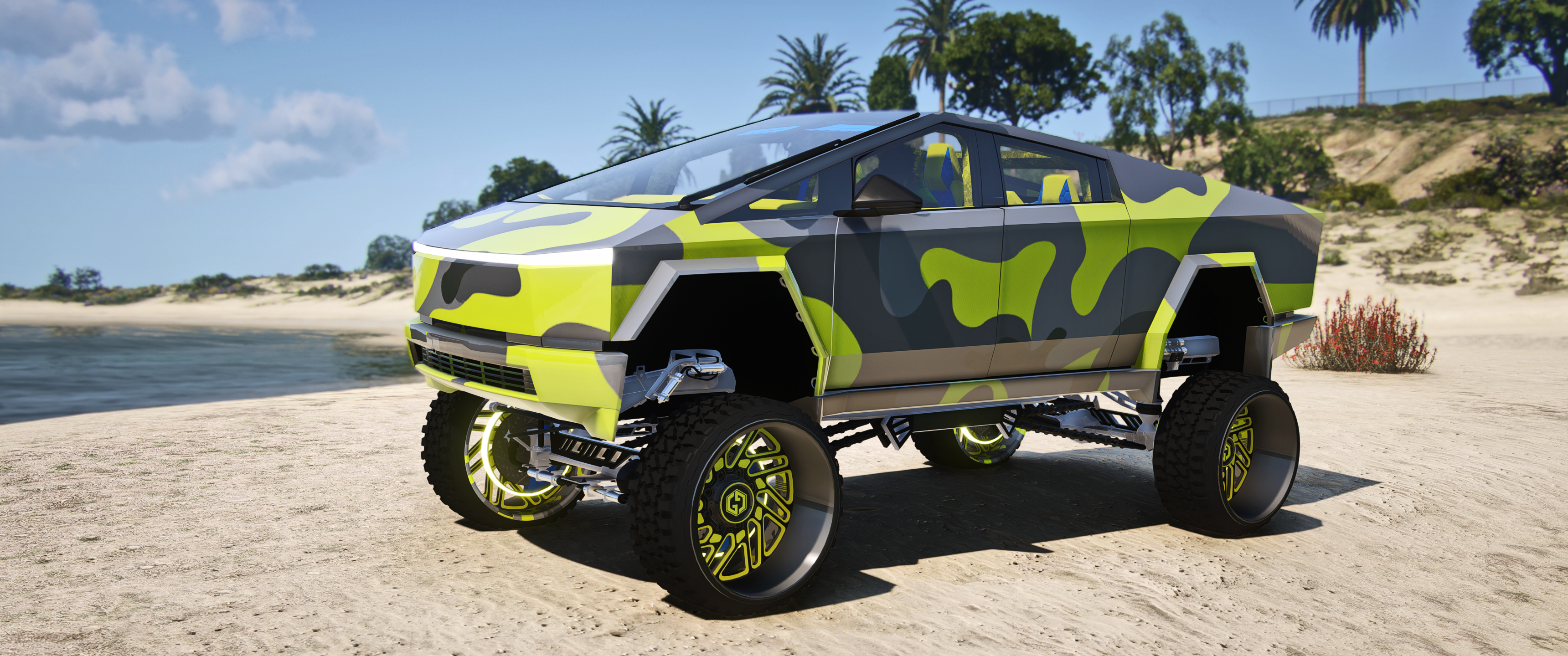 Lifted Cyphertruck