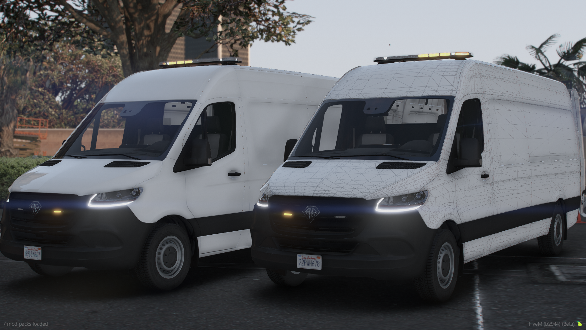 Benefactor Mechanic Van