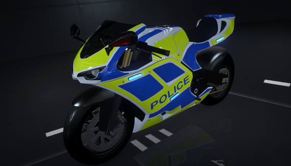 Bati Police Motorcycle