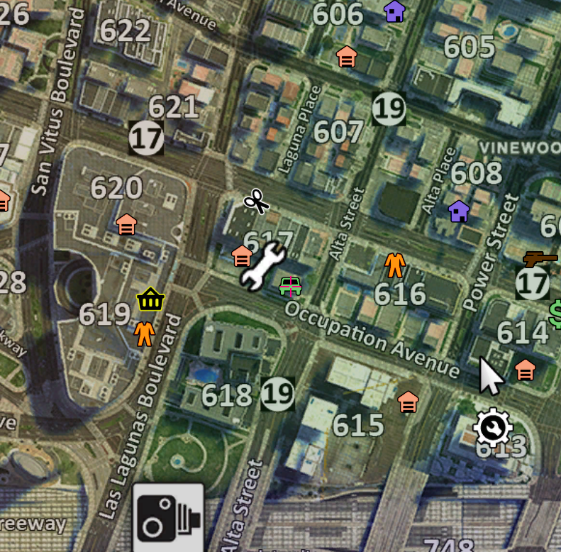 Prestige Motorsport Map